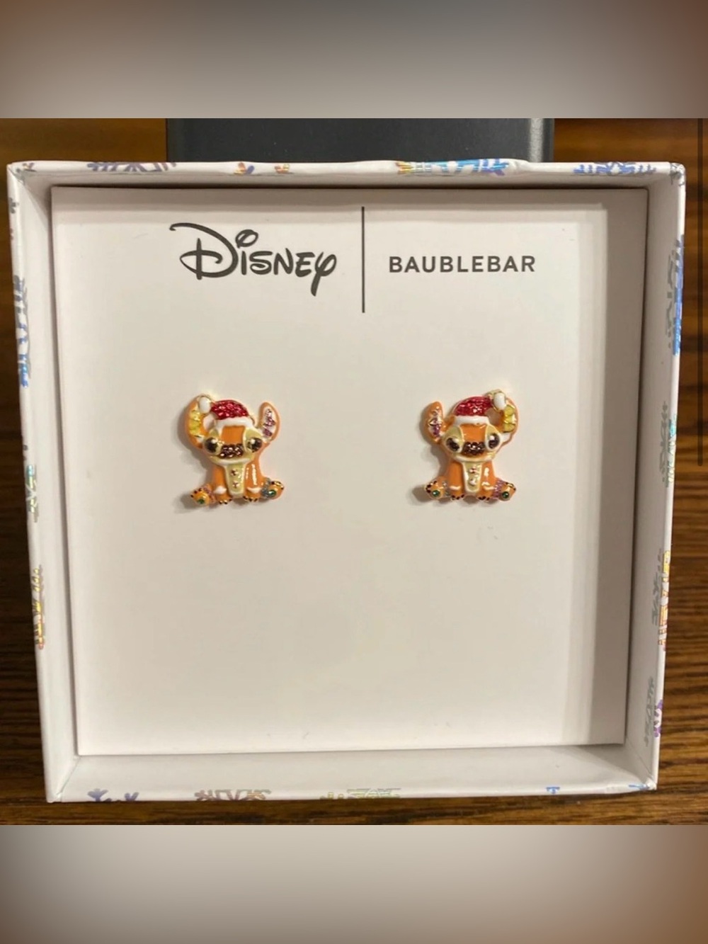 BaubleBar Disney Stitch Holiday earrings - Picture 1 of 3